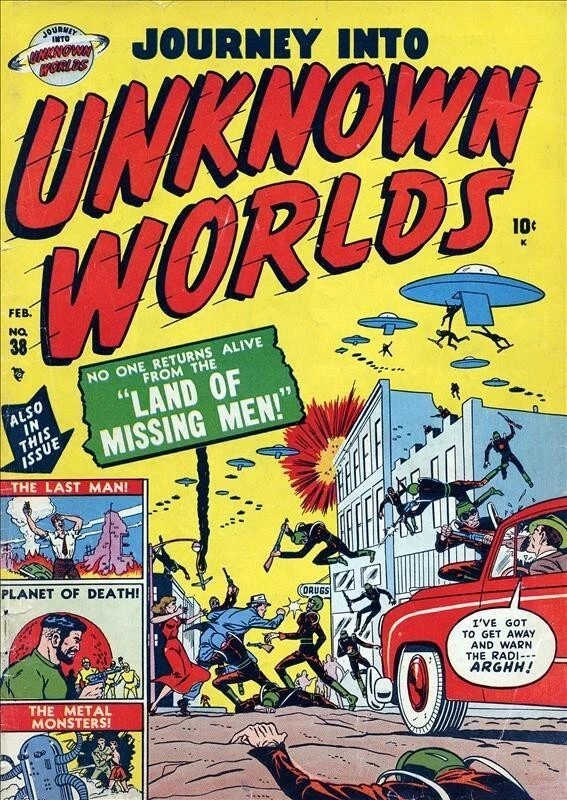 Journey Into Unknown Worlds #38 3 (Marvel Comics February 1951)