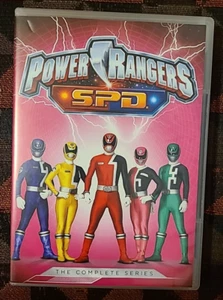Power Rangers S.P.D. The Complete Series (DVD, 5 Discs, Region 1) 38 Episodes - Picture 1 of 9