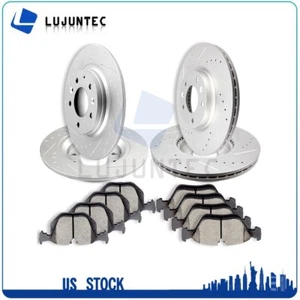 Front Rear Brake Rotors And Metallic Pads For Ford Fusion Lincoln MKZ Mazda 6 - Bild 1 von 6