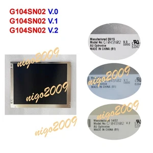 Brand New AUO G104SN02 V.0 G104SN02 V.1 G104SN02 V.2 LCD Display DHL Fedex Post - Picture 1 of 6