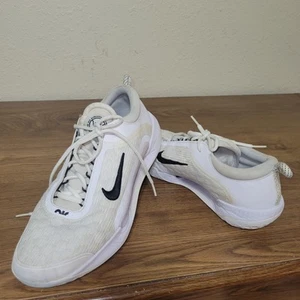 Size 11 - NikeCourt Zoom NXT White Black - Picture 1 of 7