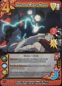 Universus-My Hero Academia - "Leaping Right Hook" Set MHA02 UC 13/117 - Picture 1 of 1