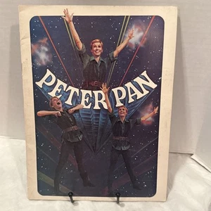 Programma souvenir Peter Pan vintage Sandy Duncan Christopher Hewett playbill - Foto 1 di 7