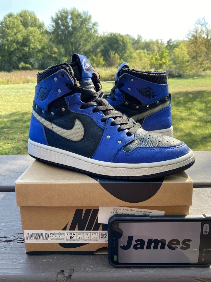 Wmns Nike Air Jordan 1 Zoom Comfort SE Sisterhood CZ1360401 Size 9.5 W (8 Men) - Image 1 of 4