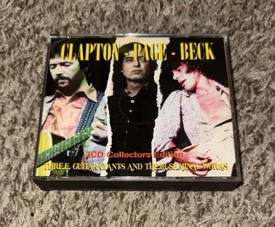 ERIC CLAPTON JIMMY PAGE JEFF BECK - 3 Guitar Giants CD Box Set - Image 1 of 4