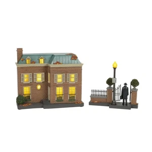 Dept 56 THE EXORCIST HOUSE Juego de 2 Fright Ave Hot Properties 601468 NUEVO 2025 - Imagen 1 de 8