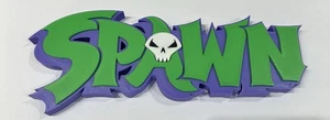 Decorative Spawn Comic Retro Self Standing logo Sign Display - Imagen 1 de 5