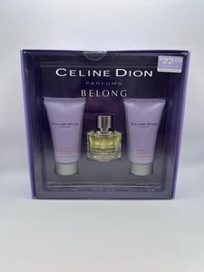 Celine Dion Belong Perfume Gift Set Coty Eau De Toilette Body Lotion Shower Gel - Picture 1 of 3