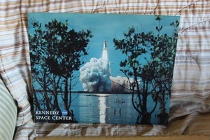 KENNEDY SPACE CENTER SHUTTLE COLUMBIA IMPACT PRINT #16747 16 X 20  - Picture 1 of 4