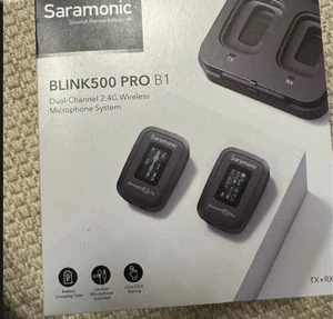 Saramonic Ultrakompakt Mikrofonsystem New Blink 500Pro Wireless Lavalier B1 - Bild 1 von 4
