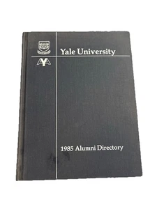 Yale University 1985 Alumni Verzeichnis Buch Bindung Kleber lösen sonst sehr guter Zustand - Bild 1 von 4