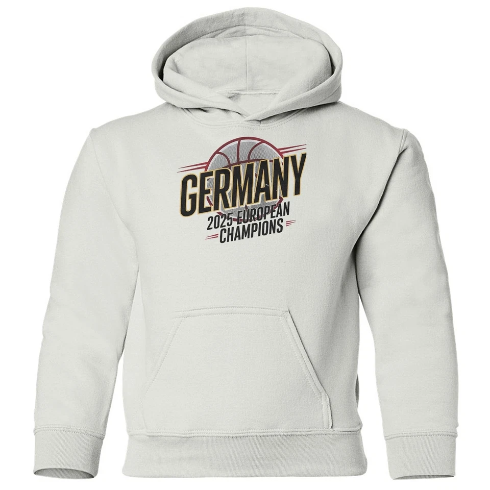 Alemania 2025 Campeones de Balón - Campeones de Europa Homenaje Juvenil Sudadera con Capucha Foto 1 de 1