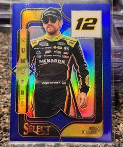 Tarjeta insertada Panini Select Ryan Blaney Numbers Blue Prizm 2025 27/49 - Imagen 1 de 2