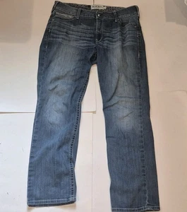 Ariat REAL Denim Damen Mid Rise Straight Leg Stretch Jeans 36x34 - Bild 1 von 7