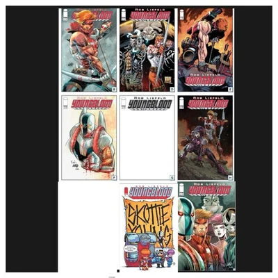 YOUNGBLOOD #1 (2025) A-I, M 1:25 9 BOOK BUNDLE SET NGU YOUNG STEGMAN LIEFELD - Image 1 of 4