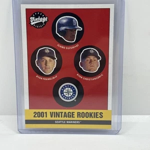 2001 Upper Deck Vintage - Ichiro Suzuki, Ryan Franklin, Ryan Christianson... - Picture 1 of 3