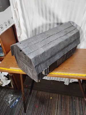 VINTAGE HUGE  BARN FARM HOUSE  MAILBOX- THE STEEL CITY CORP DOUBLE SIZE - Image 1 of 4