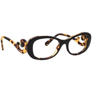 Prada Brille VPR 09P NAI-1O1 Schwarz/Tokyo Tortoise Cat Eye Italy 52[]19 135 - Bild 1 von 6