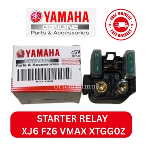 4SV-81940-12-00 NEW YAMAHA OEM STARTER RELAY SOLENOID YXR YFM VMX YZF FZ6R - Picture 1 of 8