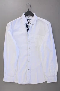 ✨ PECKOTT camicetta per uomo taglia 52, L bianco di cotone ✨ - Foto 1 di 8