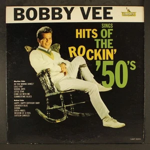 BOBBY VEE: sings hits of the rockin' 50's LIBERTY 12" LP 33 RPM - Picture 1 of 2