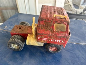 Vintage ERTL Transtar Pressed Steel Semi Tractor Truck/Cab Over International - Picture 1 of 5