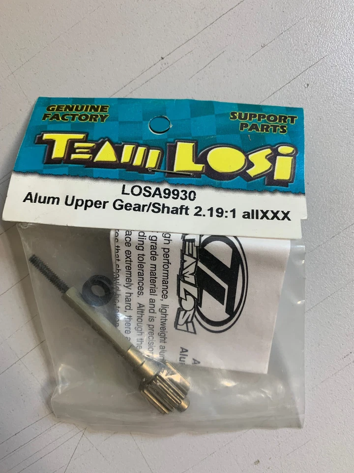 TEAM LOSI - Upper Gear Shaft for 2.19:1 ratio XX-XXX 1/10 A9930 1123 - Photo 1/1
