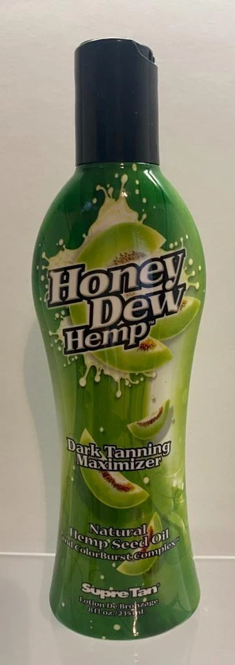 Supre Tan HONEY DEW HEMP Dark Tanning Maximizer Indoor Tanning Bed Lotion - Image 1 of 1