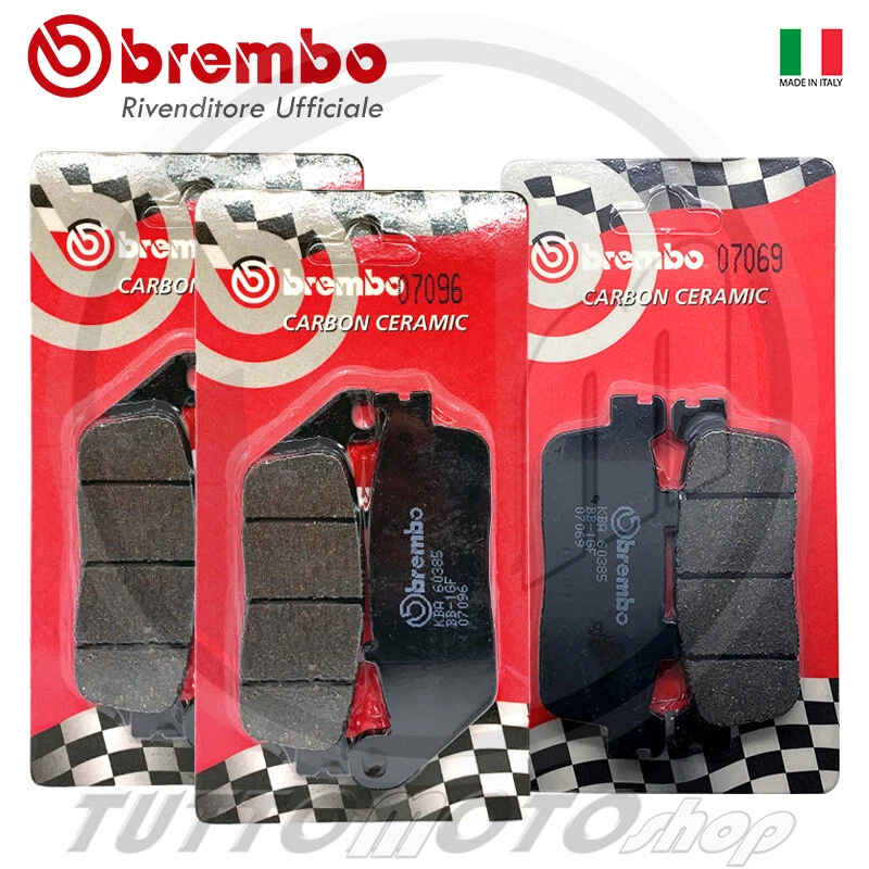 Pastiglie Freno YAMAHA XMAX 400 2014-2020/Kit BREMBO CARBON cc Ant + Post X-MAX