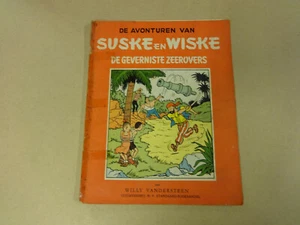 STRIP SUSKE EN WISKE ONGEKLEURDE REEKS 1° DRUK N° 33 / DE GEVERNISTE ZEEROVERS - Imagen 1 de 7