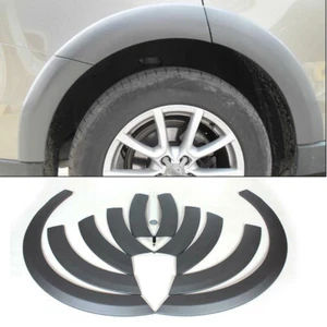 10 PIEZAS Guardabarros Llamaradas Arco Rueda Cejas Cubiertas Anchas Aptas para Audi Q5 2009-16 Gris - Imagen 1 de 12