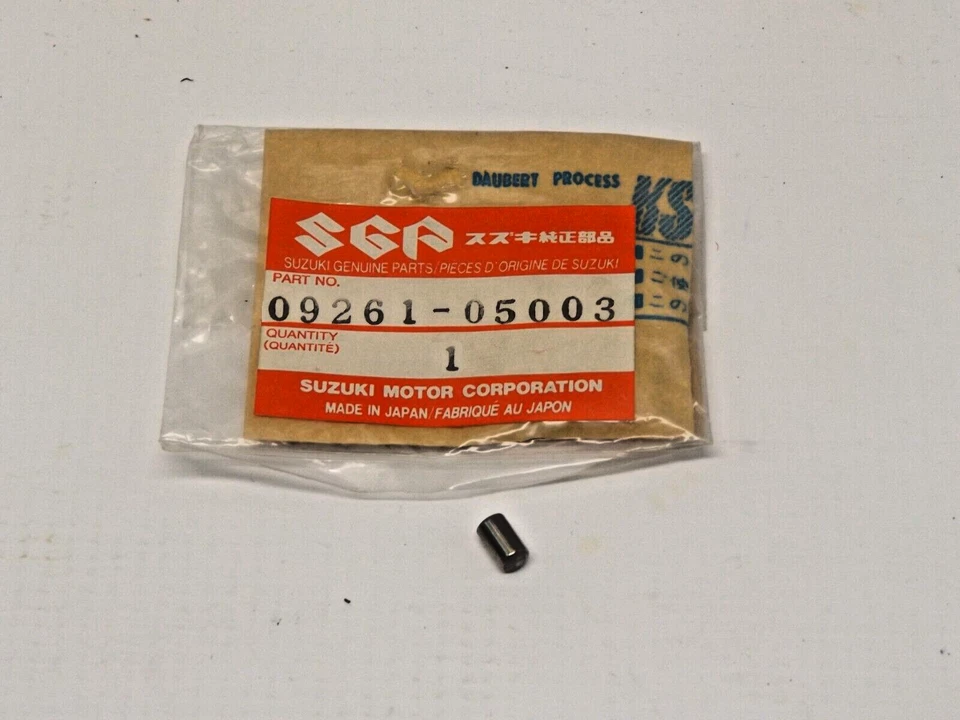 PIN NUEVO SUZUKI 09261-05003 TM250 RM100 RM370 RM250 RM465 LT125 ALT125 RM500 Foto 1 de 1