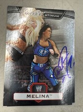 melina Autographed Card