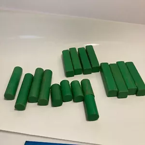 Sesame Street Farm Set - Assorted Green - Wooden Blocks - Partial Set - Picture 1 of 8