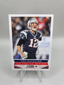 2013 Panini Score #123 Tom Brady New England Patriots - Picture 1 of 2