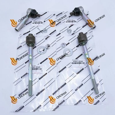 OEM For 03-09 Lexus GX470 Toyota 4Runner 4×Outer + Febi Inner Tie Rod End Foto 1 de 4