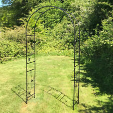 Metal Garden Arch Arches Arbours Rose Climbing Plant Support Trellis Frame