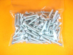 Silver Plated Socket Head Cap Screws 10-32x1" Length (Lot of 100) - Picture 1 of 6