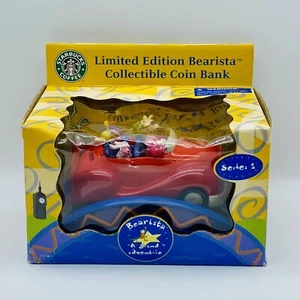 Starbucks Coffee 2003 Limited Edition Bearista Collectible Coin Bank Series 1 - Picture 1 of 13