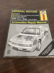 Manual de reparación Haynes General Motors, Buick, Chevrolet, Oldsmobile Pontiac 38010 - Imagen 1 de 2
