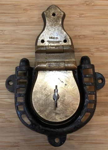 Vintage Eagle Lock Co. 12D20 w/ Key Cover