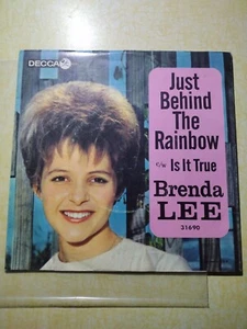 Brenda Lee PS/45 Is it True/Just behind the rainbow (Jimmy Page guitar) - Picture 1 of 6