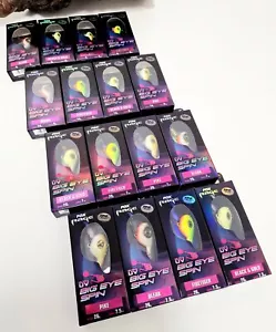 Fox Rage Big Eye Spin Tail 8g 14g 20g 26g Jigspinner 4 UV Farben Spinmad Mad NEW - Bild 1 von 5