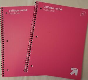 Up & Up College Ruled Notebook 70 Sheets Set of 2
