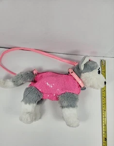 Poochie & Co Husky Dog Purse Pre-Owned - Picture 1 of 9