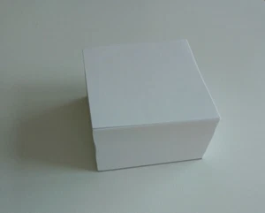 15 Hojas Blancas Sueltas Bloque Cubo de Memorias 450 Hojas cada una 9X9 cm Organizador de Memorias - Imagen 1 de 7