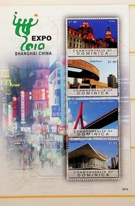 DOMINICA Sc 2712 NH HOJA DE RECUERDO DE 2009 - EXPOSICIÓN CHINA - (ZN25) - Imagen 1 de 1