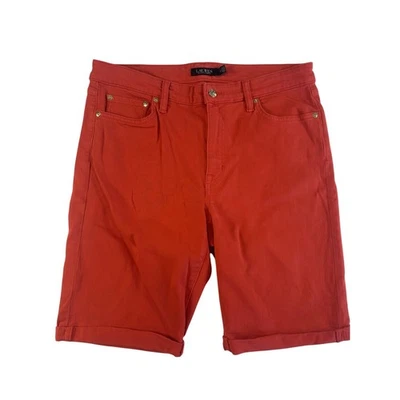 Bermudas LAUREN RALPH LAUREN BLACK LABEL Ref Mezcla Algodón Talla 14 Rojo Foto 1 de 4