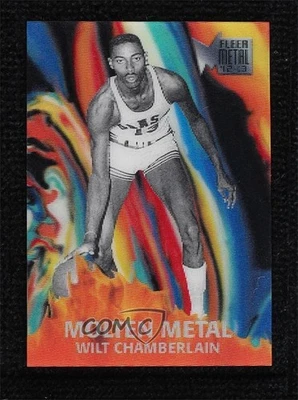 2012-13 Fleer Retro 1996-97 Fleer Molten Metal Wilt Chamberlain #8 HOF - Image 1 of 2