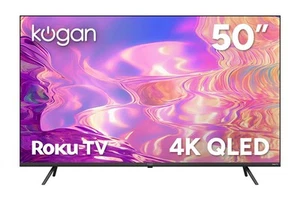 Kogan 50" QLED 4K Smart Roku TV - R96Q, 50 Inch, TVs, TV & Home Theatre - Picture 1 of 14